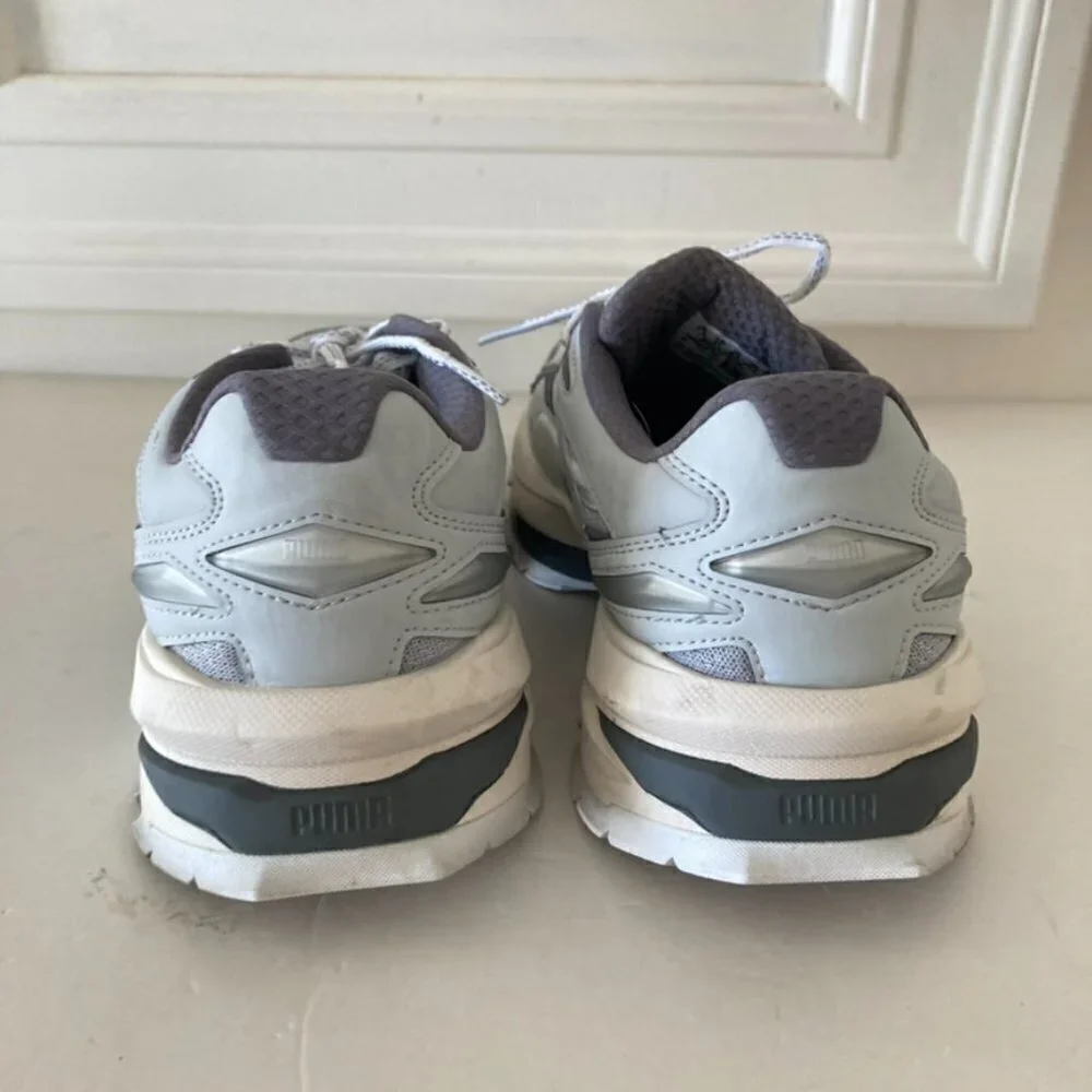 Puma Nano PDR Gray Lace Up Dad Sneakers Sz 41